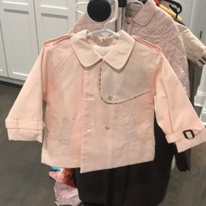 Burberry kids trench coat